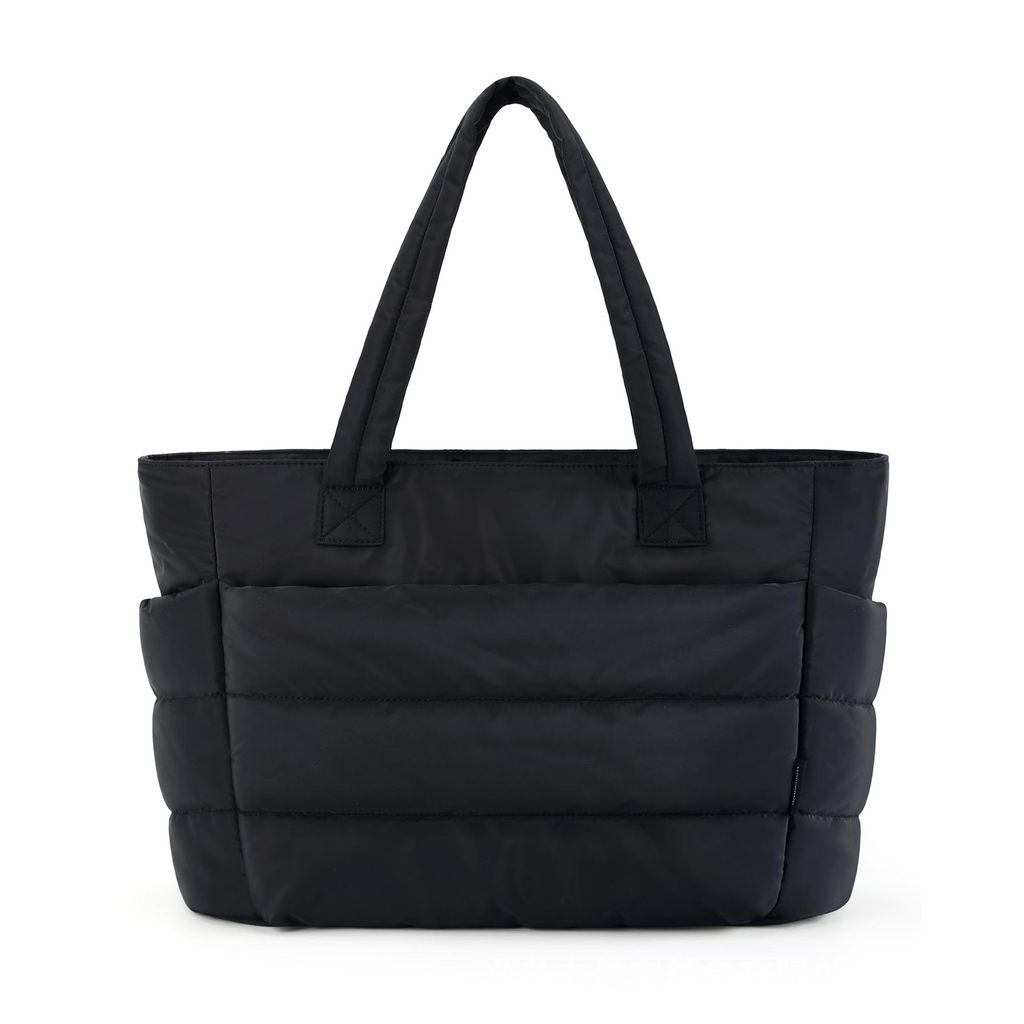 Tas Puffer Tote Bag Women's Single-shoulder Large Capacity Handbag Lightweight Travel Bag Fitness Bag