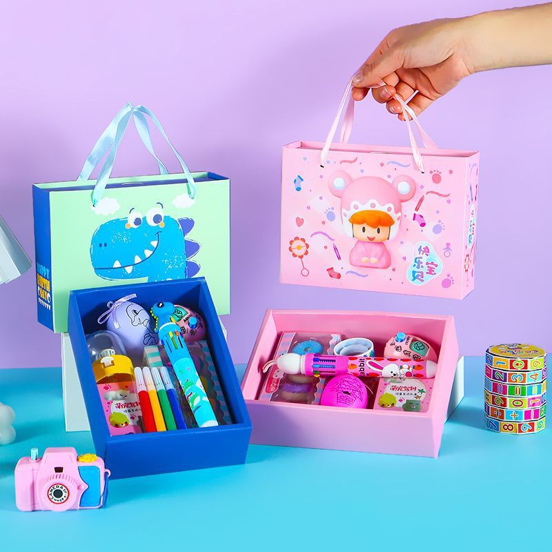 Kids Stationery Set Birthday Gift Children's Day Gift Goodie Toy Bag Christmas Gift