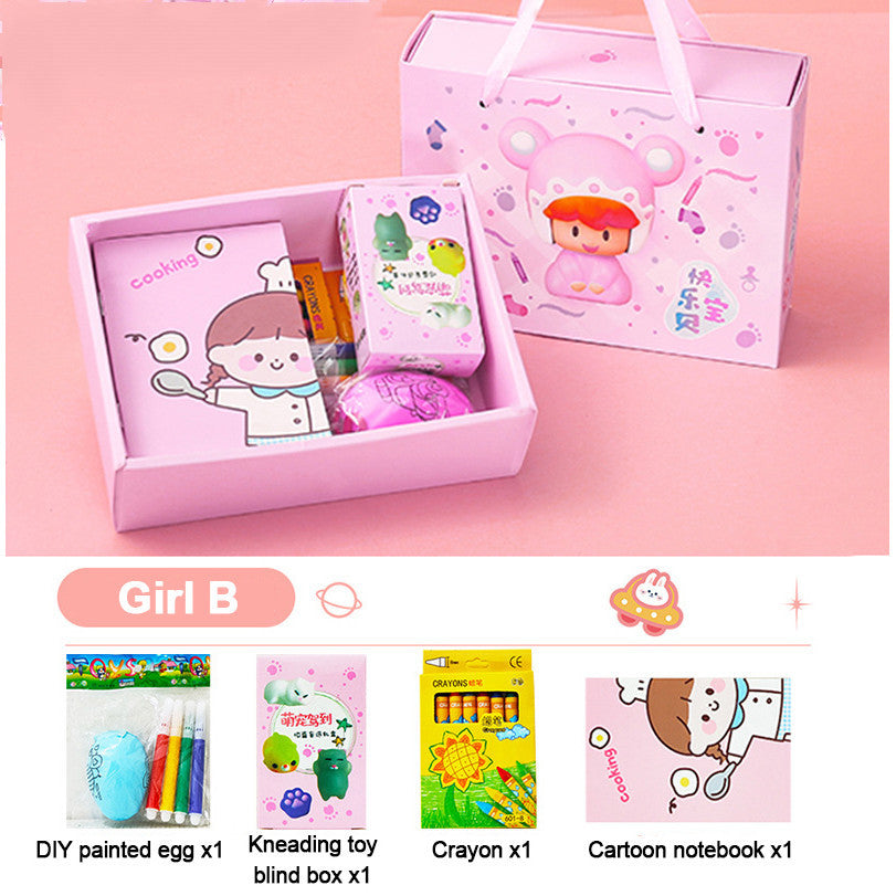 Kids Stationery Set Birthday Gift Children's Day Gift Goodie Toy Bag Christmas Gift