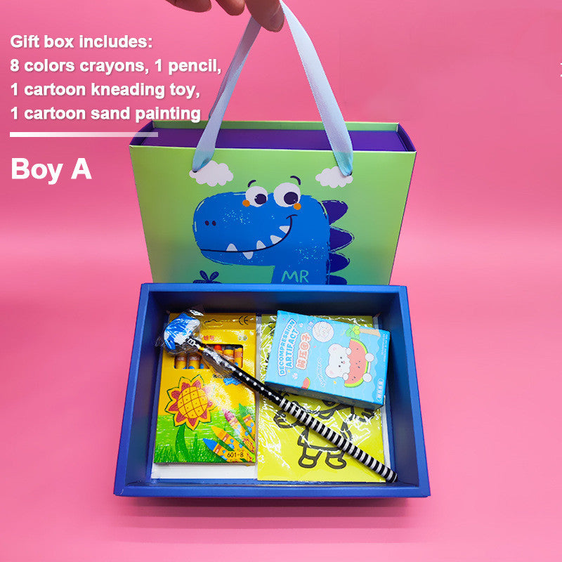 Kids Stationery Set Birthday Gift Children's Day Gift Goodie Toy Bag Christmas Gift