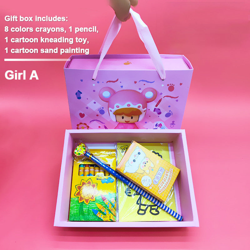 Kids Stationery Set Birthday Gift Children's Day Gift Goodie Toy Bag Christmas Gift