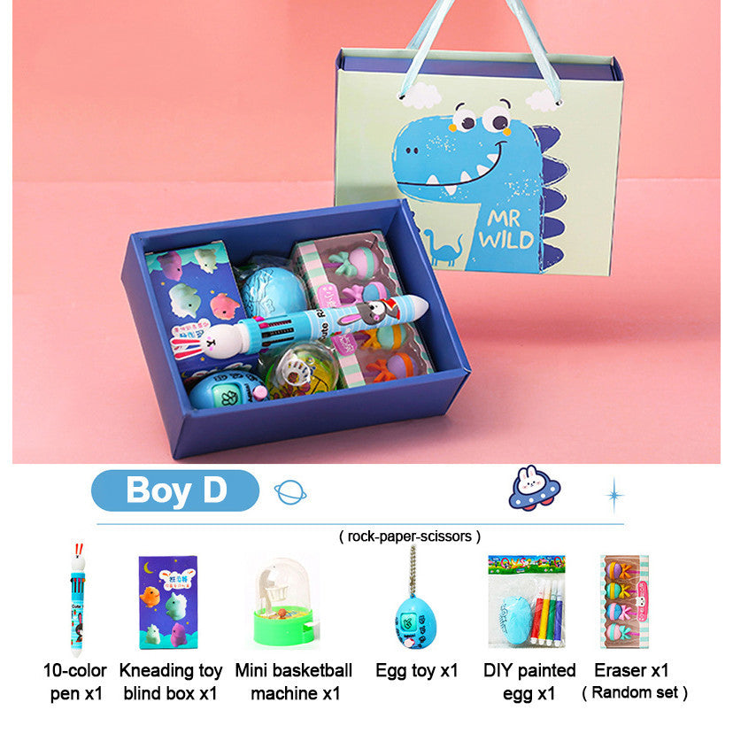 Kids Stationery Set Birthday Gift Children's Day Gift Goodie Toy Bag Christmas Gift