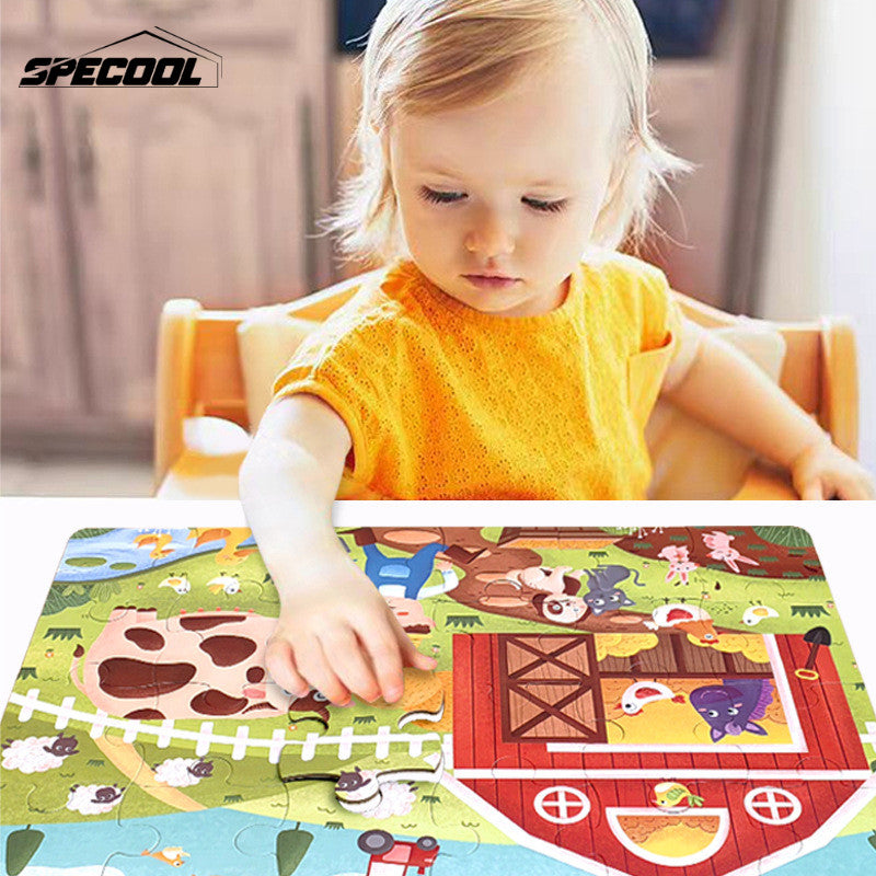 3yrs+ Children Jigsaw Puzzle Gift Box Preschool Gift Kindergarten Prize Kids Birthday Gift Toys Goodie Bag