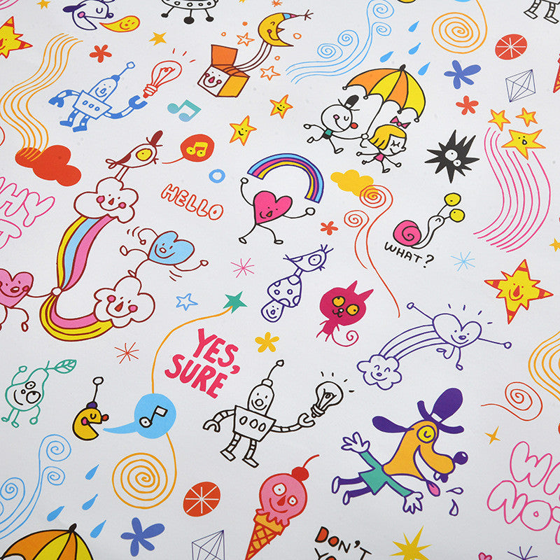 Birthday Wrapping Paper /Gift Wrappers for Holiday Kids Gift Box Packaging Paper/Card / Ribbon
