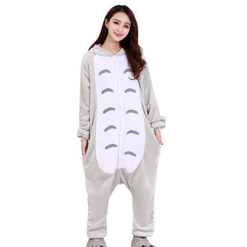 SG Cartoon Animal Costume Pajamas Cosplay Halloween Christmas Sleepwear Jumpsuit Homewear