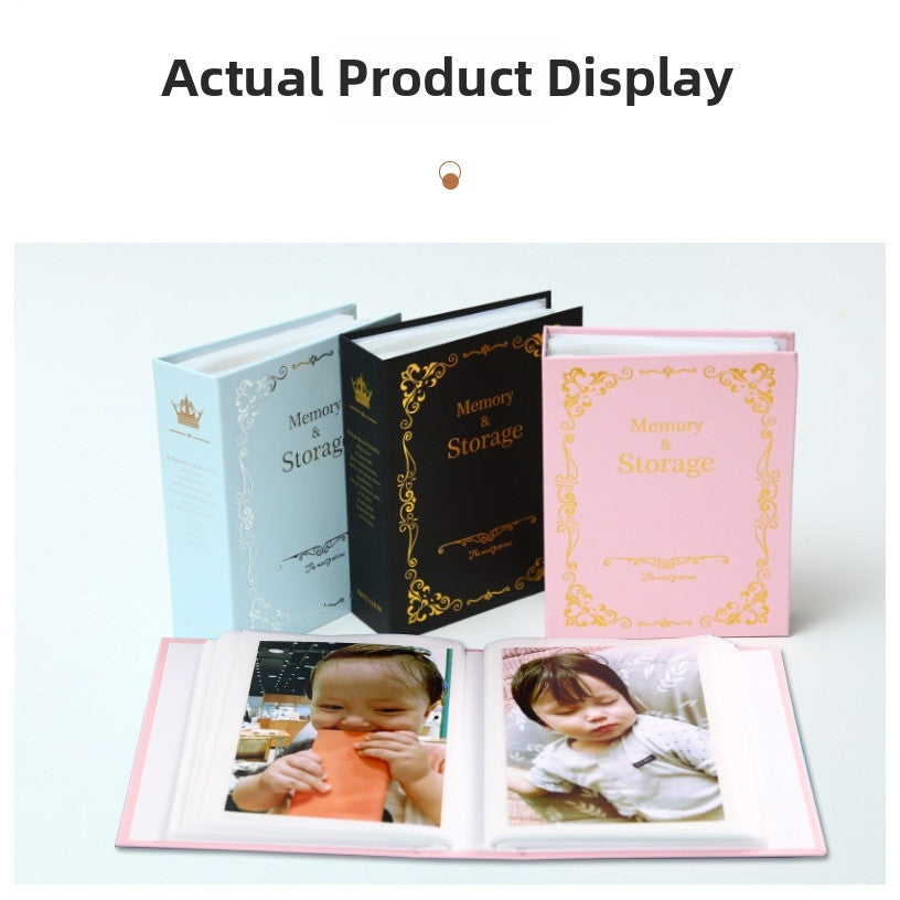 SG Photo Albums 4x6 Pictures 50 Page Holds 100 Pictures Photobook for Valentines Day, Anniversary, Vacations Wedding