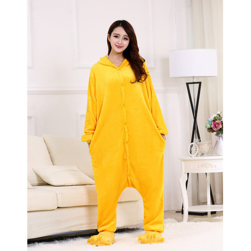 SG Cartoon Animal Costume Pajamas Cosplay Halloween Christmas Sleepwear Jumpsuit Homewear