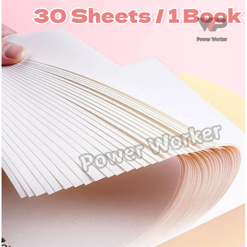A4 Sketch Book Drawing Pad Spiral Bound 30 Sheets Thick Paper Art Sketchbook for Kids School Supplies