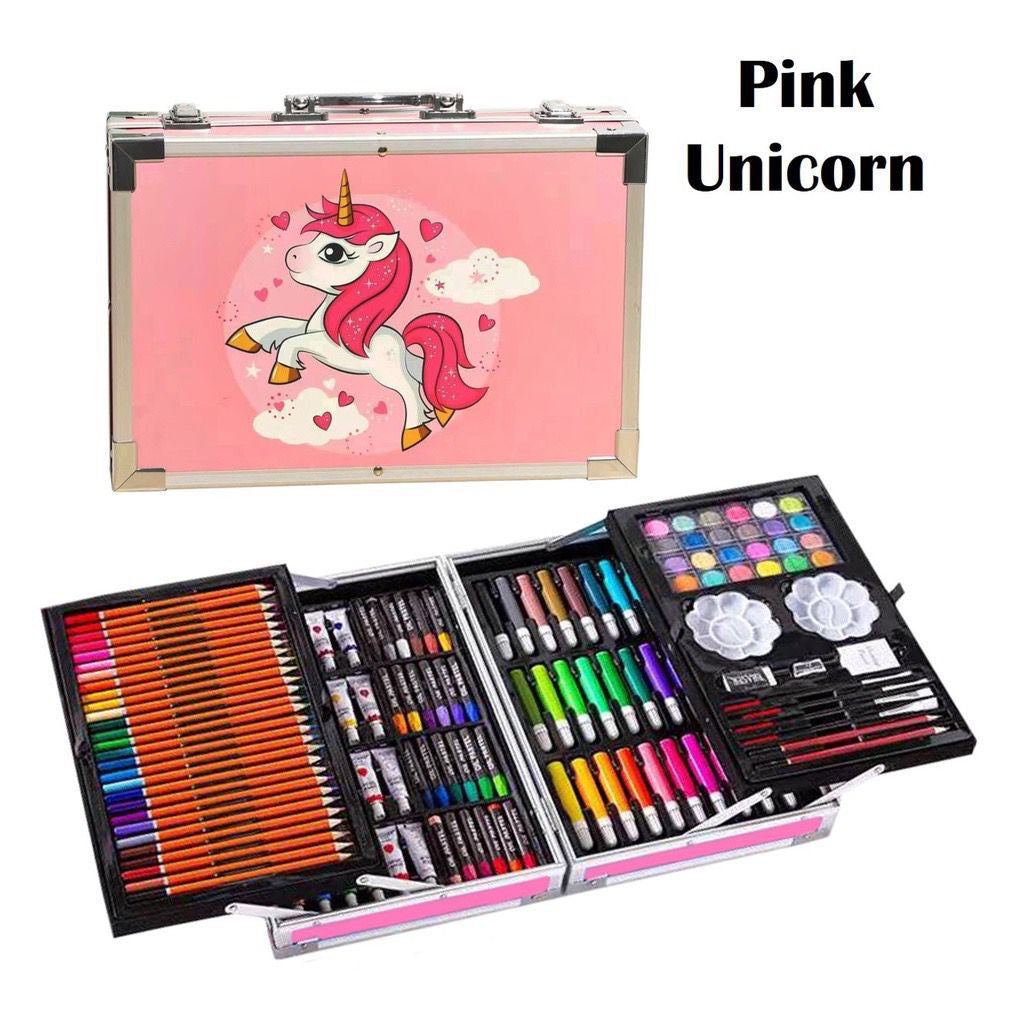 145 brush set, acrylic watercolor pen, children's color pen gift box, art painting stationery supplies