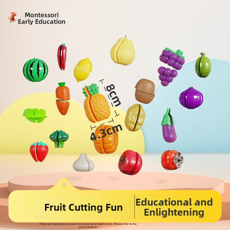 SG  Baby Montessori Early Education Smart Toy Board - Fruit Picking Fun Learning Board Toddler Birthday Gifts