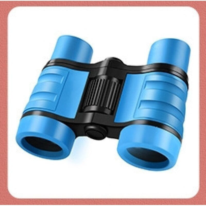 4X30 Children's Binocular Telescope - Color Rubber Handle Anti-Slip Children's Toys Outdoor Games Toys