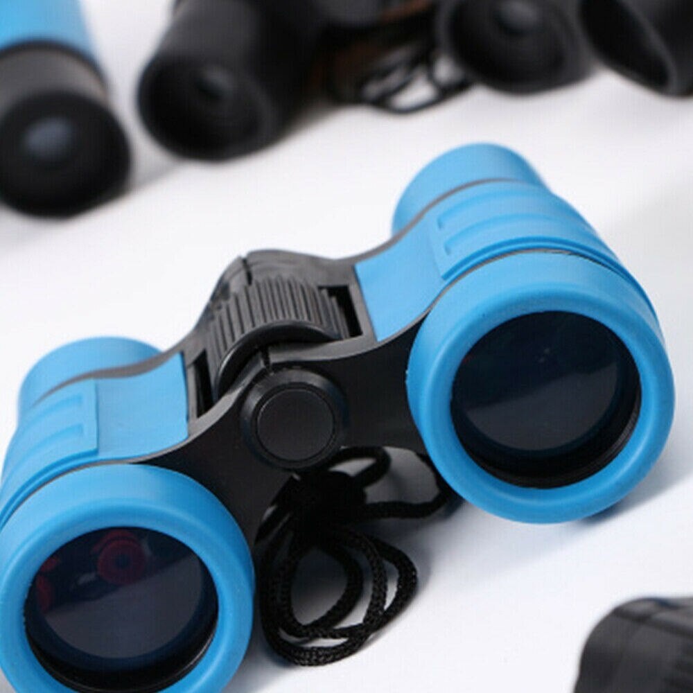4X30 Children's Binocular Telescope - Color Rubber Handle Anti-Slip Children's Toys Outdoor Games Toys