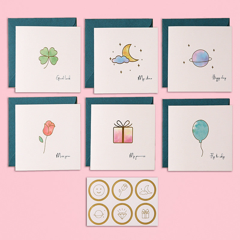 Birthday Wrapping Paper /Gift Wrappers for Holiday Kids Gift Box Packaging Paper/Card / Ribbon