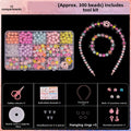 SG Kids DIY Bead Stringing Kit Crystal Bracelet/Necklace/Hand Pendant / Acrylic Puzzle Toys