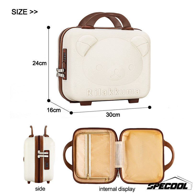 SG Specool® Wedding Gift Box for Bridesmaid Luxury Birthday Gifts Boxes For Girls Friends Carry-on Luggage 14" Suitcase