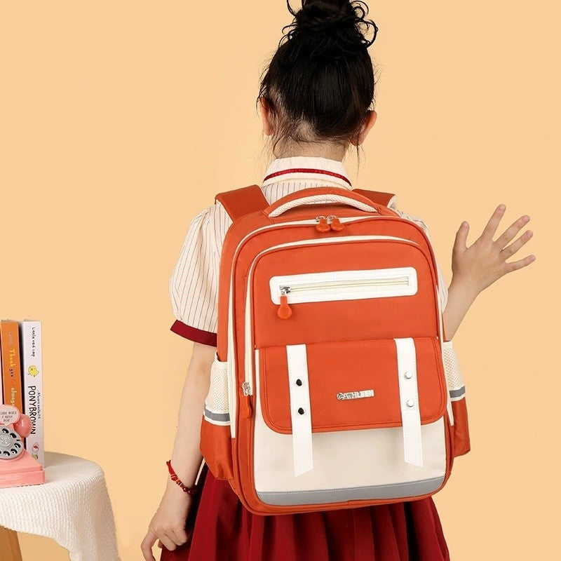 Tasbag Kids School Bag Ergonomic School Backpack for Grades 1-6
