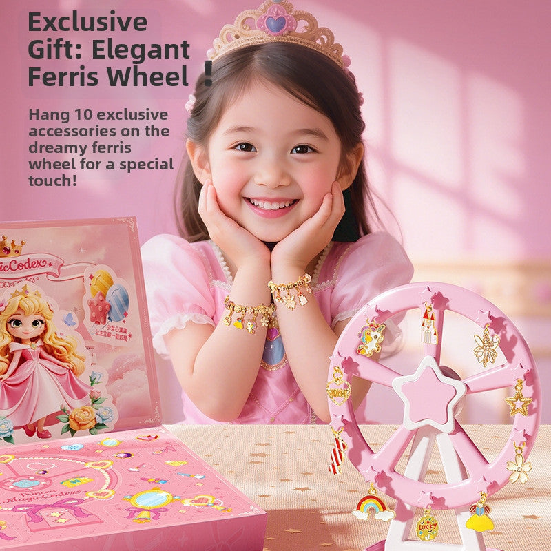 SG  DIY Bracelet Set Girl Toys Birthdays Gifts Blind Box Bracelet Creative Toys Diy Beaded Bracelet Jewelry