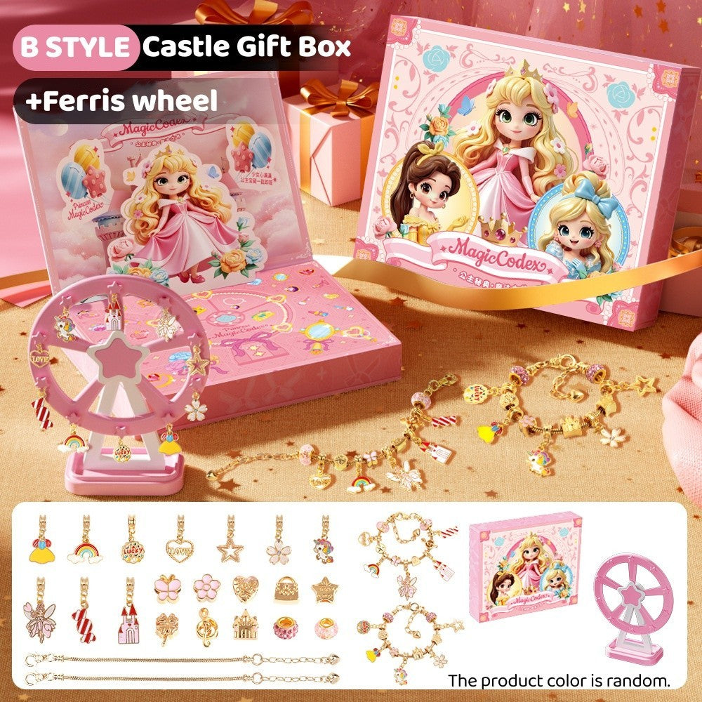 SG  DIY Bracelet Set Girl Toys Birthdays Gifts Blind Box Bracelet Creative Toys Diy Beaded Bracelet Jewelry
