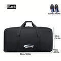 Tas Large-capacity Travel Bag with Wheels Oxford Cloth Foldable Luggage beg Duffle Weekender Bag