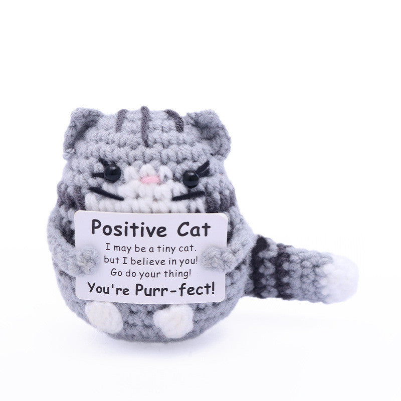 Emotional Support Crochet Doll Toys Positive Potatoes Crochet Hand-knitted Small Gift Christmas Gift