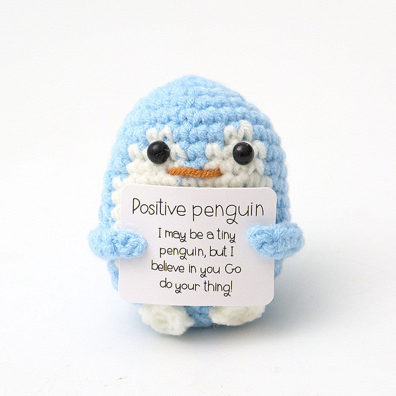 Emotional Support Crochet Doll Toys Positive Potatoes Crochet Hand-knitted Small Gift Christmas Gift