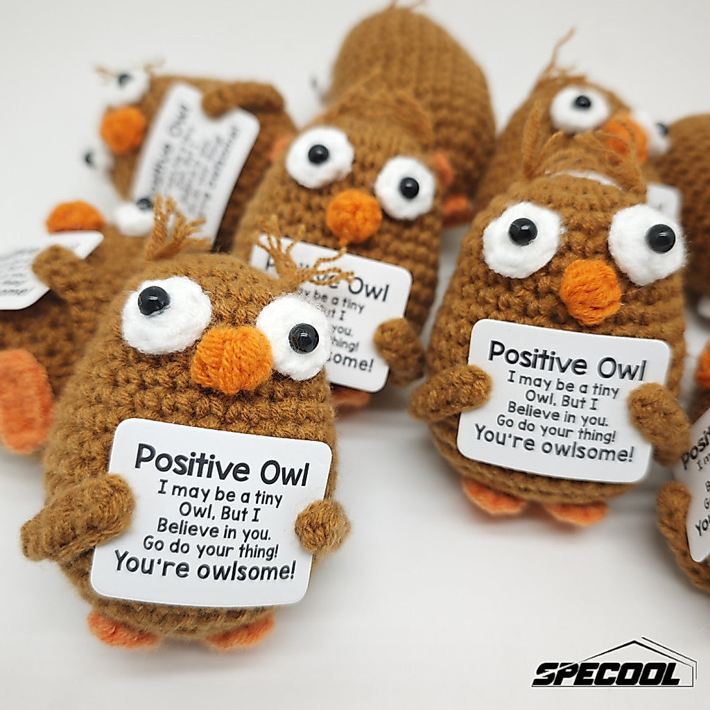 Emotional Support Crochet Doll Toys Positive Potatoes Crochet Hand-knitted Small Gift Christmas Gift