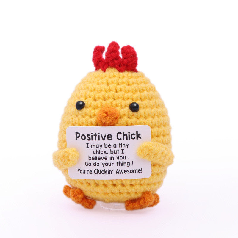 Emotional Support Crochet Doll Toys Positive Potatoes Crochet Hand-knitted Small Gift Christmas Gift