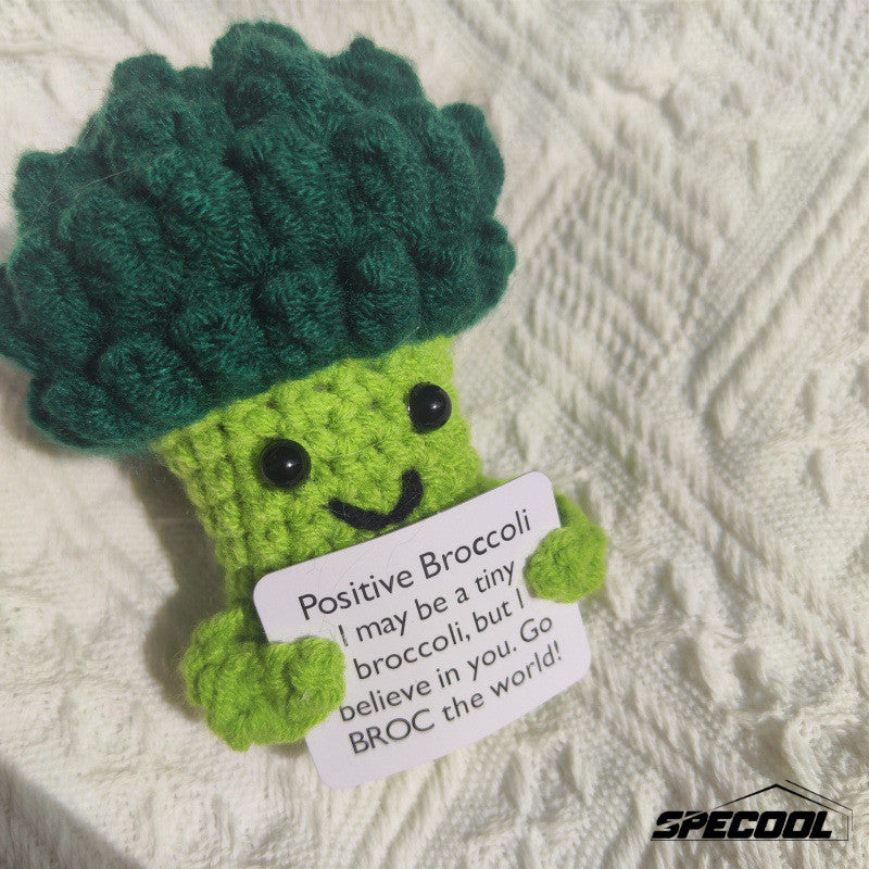 Emotional Support Crochet Doll Toys Positive Potatoes Crochet Hand-knitted Small Gift Christmas Gift