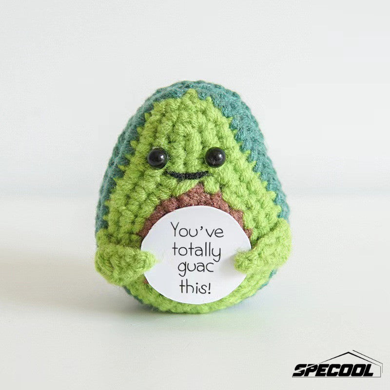 Emotional Support Crochet Doll Toys Positive Potatoes Crochet Hand-knitted Small Gift Christmas Gift