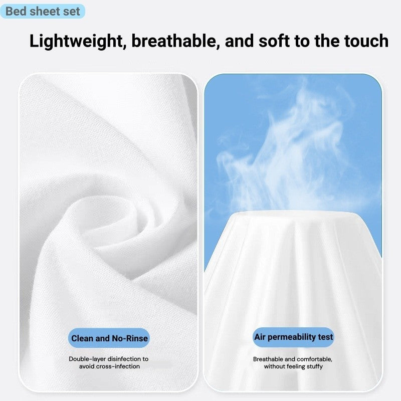 Tas Disposable bath towel & towel & bed sheet set Individual Packaging