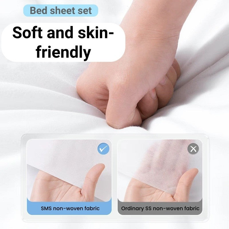Tas Disposable bath towel & towel & bed sheet set Individual Packaging