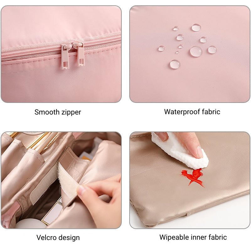 Waterproof Cosmetic Bag Travel Makeup Bag Portable Wash Pouch Make up Organizer Bag