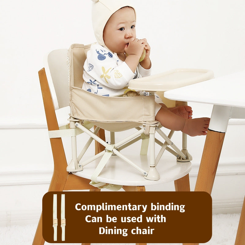 Ins Korean Baby Chair Kids Dining Chair Convenient Folding Picnic Chair for Children or Props for Baby Photography