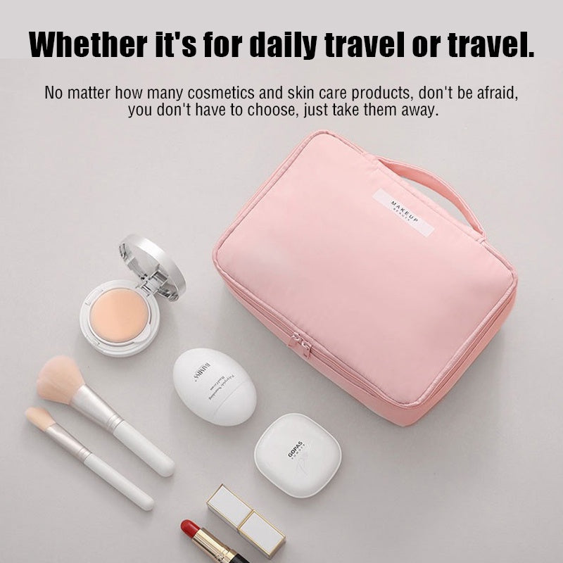 Waterproof Cosmetic Bag Travel Makeup Bag Portable Wash Pouch Make up Organizer Bag