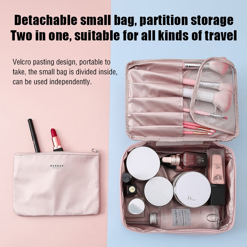 Waterproof Cosmetic Bag Travel Makeup Bag Portable Wash Pouch Make up Organizer Bag