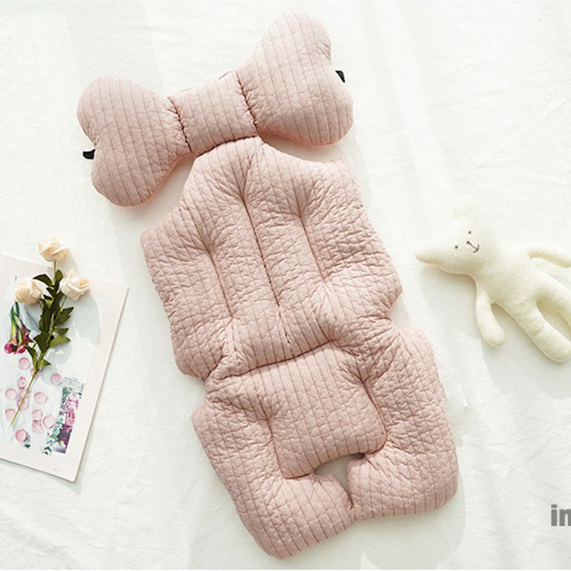 Korean Style Multifunctional Baby Stroller Cushion Liner Safety Seat Pad Universal Stroller Cotton Pad Warm/Ice Mat