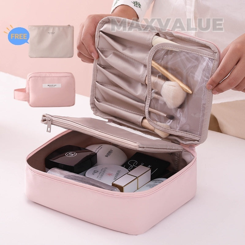 Waterproof Cosmetic Bag Travel Makeup Bag Portable Wash Pouch Make up Organizer Bag
