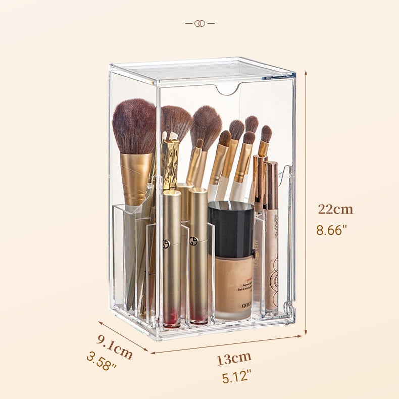 Makeup Organizer Skincare Organiser Cosmetic Storage Box Holder In Transparent Acrylic