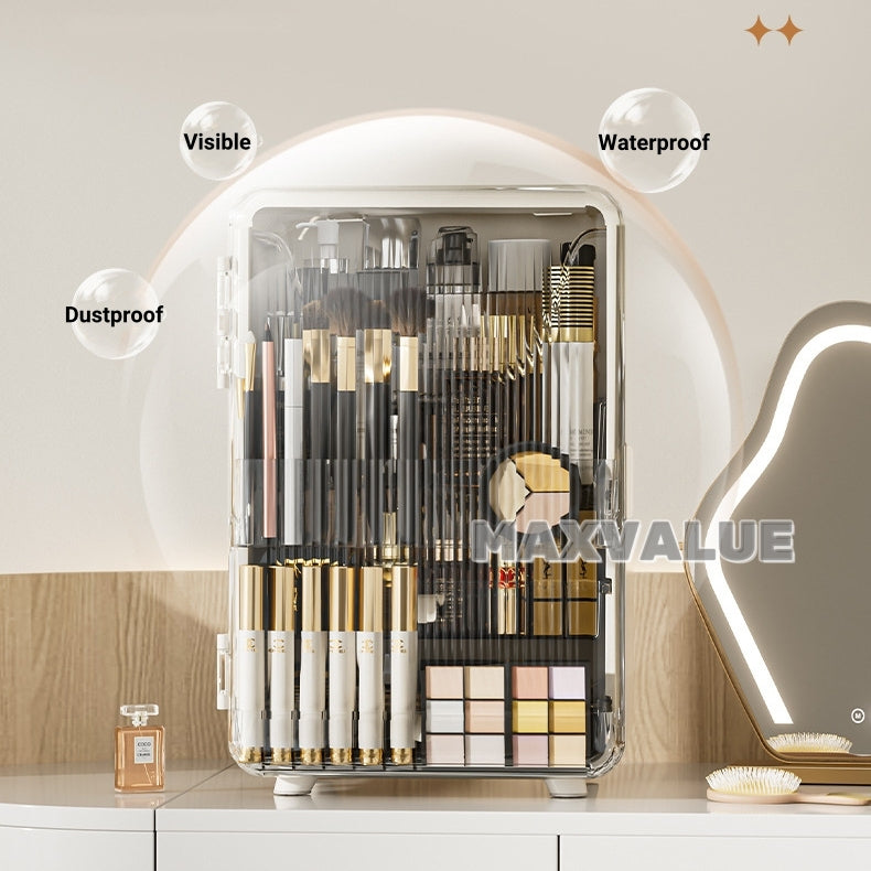 Makeup Organizer Skincare Organiser Cosmetic Storage Box Holder In Transparent Acrylic