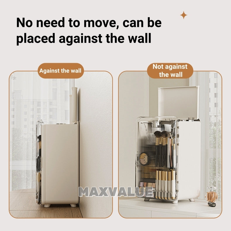 Makeup Organizer Skincare Organiser Cosmetic Storage Box Holder In Transparent Acrylic