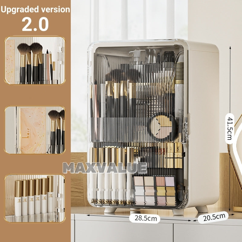 Makeup Organizer Skincare Organiser Cosmetic Storage Box Holder In Transparent Acrylic