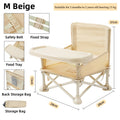 Ins Korean Baby Chair Kids Dining Chair Convenient Folding Picnic Chair for Children or Props for Baby Photography