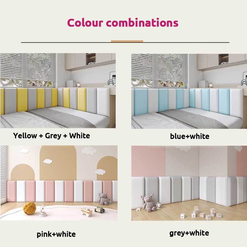 3D Anti-collision Wall Stiker/Cushion Baby Protection Pad Wall Paper Headboard DIY Wall protector Playroom