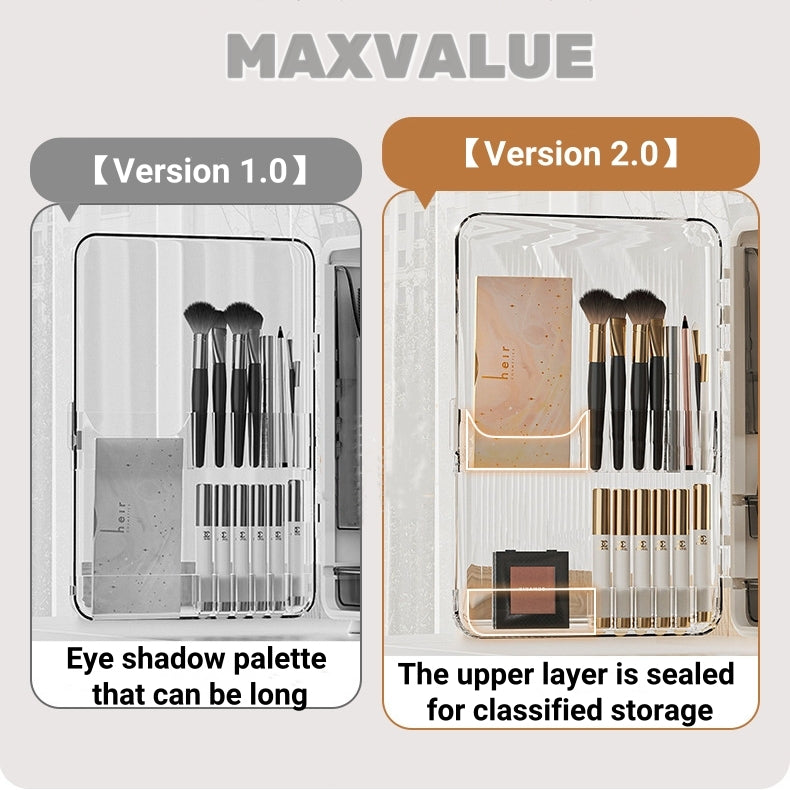 Makeup Organizer Skincare Organiser Cosmetic Storage Box Holder In Transparent Acrylic