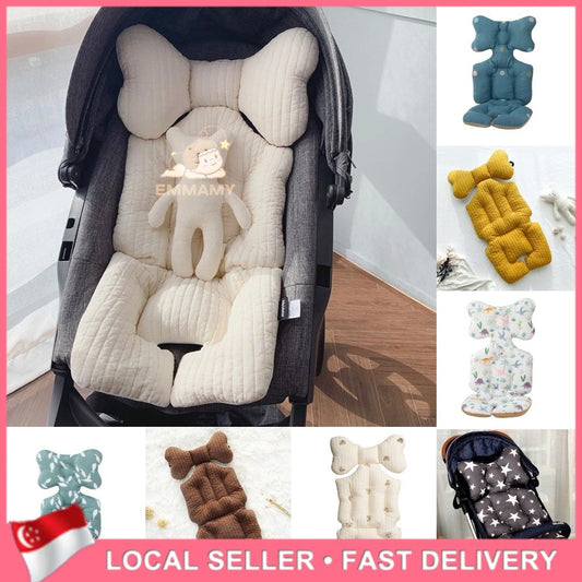 Korean Style Multifunctional Baby Stroller Cushion Liner Safety Seat Pad Universal Stroller Cotton Pad Warm/Ice Mat