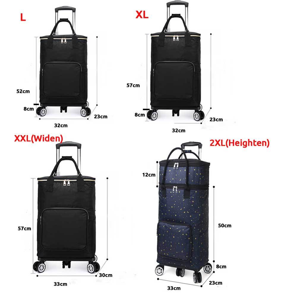 Retractable folding grocery Personal shopping cart shopping trolley/Trollies market trolley