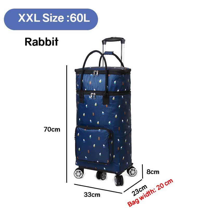 Retractable folding grocery Personal shopping cart shopping trolley/Trollies market trolley