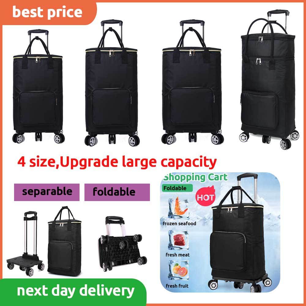 Retractable folding grocery Personal shopping cart shopping trolley/Trollies market trolley