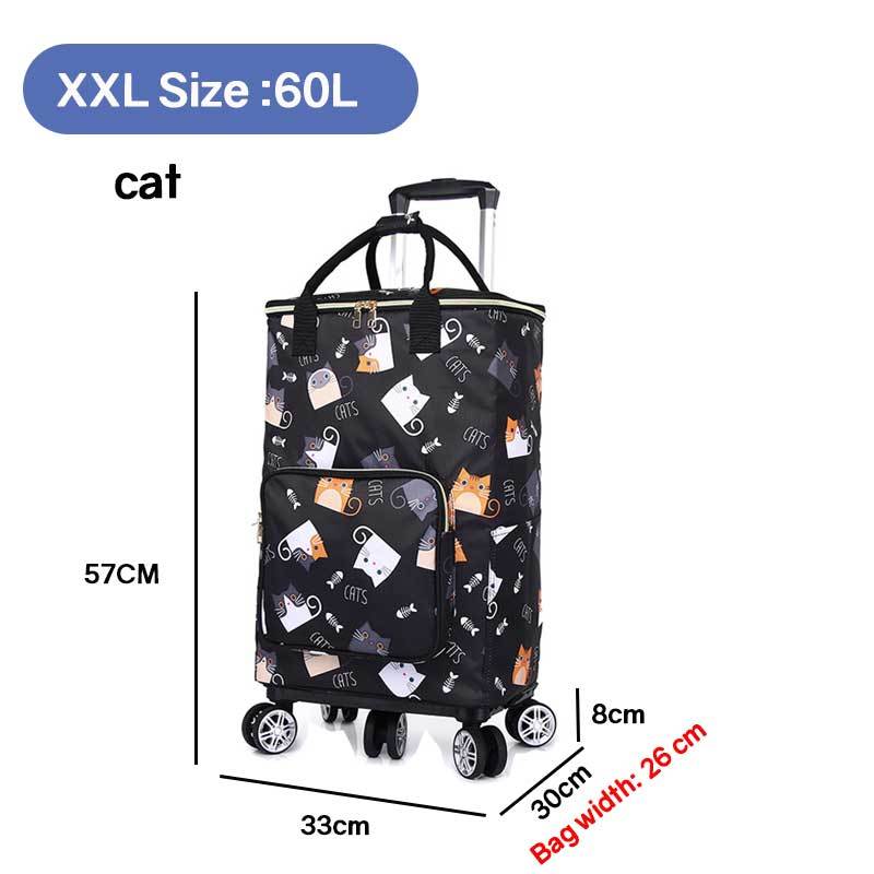 Retractable folding grocery Personal shopping cart shopping trolley/Trollies market trolley