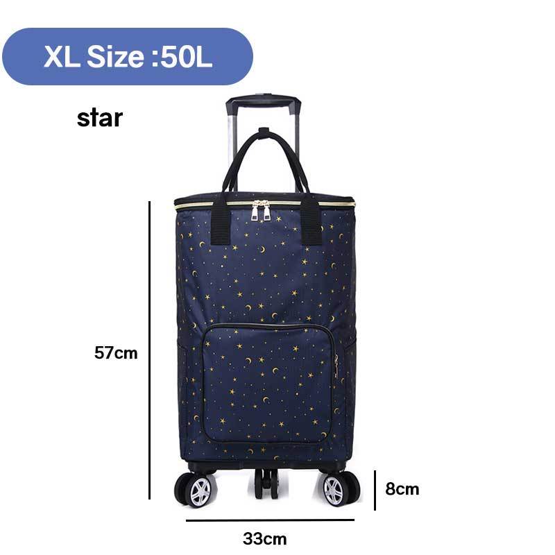 Retractable folding grocery Personal shopping cart shopping trolley/Trollies market trolley